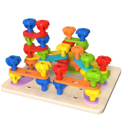Zestaw Kołków TOOKY TOY - Kreatywna zabawka dla dzieci