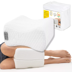 Poduszka ortopedyczna między nogi, poprawia komfort snu