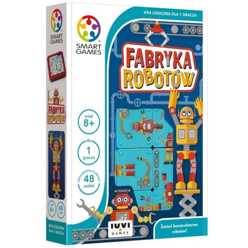 Smart games: fabryka robotów, gra logiczne myślenie