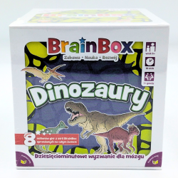 BrainBox - Dinozaury. Dziesięciominutowe wyzwanie dla mózgu