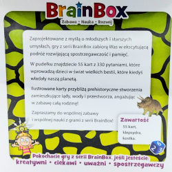 BrainBox - Dinozaury. Dziesięciominutowe wyzwanie dla mózgu