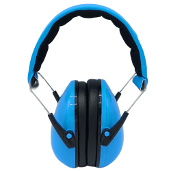 Słuchawki wyciszające dla dzieci, nastolatków, dorosłych, regulowane: niebieskie SafeTeddy