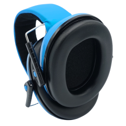 Słuchawki wyciszające dla dzieci, nastolatków, dorosłych, regulowane: niebieskie SafeTeddy