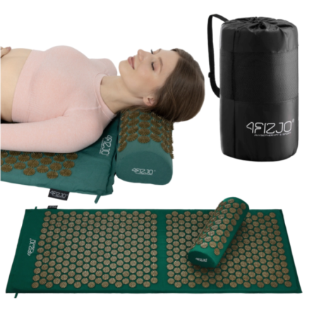 Duża mata do akupresury z poduszką XL – relaks i terapia Duża mata do akupresury z poduszką XL – relaks i terapia