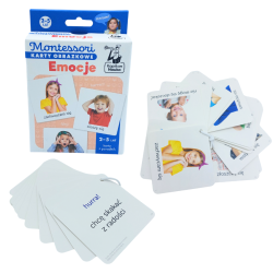 Karty emocji Montessori – rozwój społeczny i emocjonalny