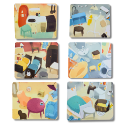 Pucio - Gdzie to położyć? | Gra Edukacyjna dla Dzieci od 2 lat | Rozwój Przestrzenny i Mowy