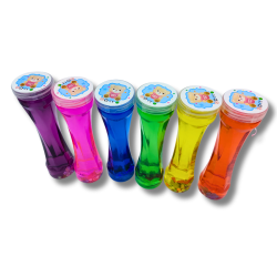 Kolorowy Slime z drobinkami - Kreatywna Zabawa i Terapia Sensoryczna