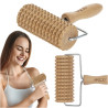 Drewniany masażer – Wałek do masażu ciała 17 cm