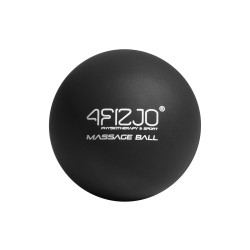 Piłeczka do Masażu Powięzi MASSAGE BALL - Czarna Silikonowa, 6,25 cm