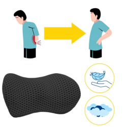 Poduszka ortopedyczna z pamięcią kształtu - ergonomiczne wsparcie dla pleców