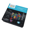 Cleverclixx - Klocki Magnetyczne Ball Run Dazzling Lights Pack Intense - 100 el. | Kreatywna Zabawa i Nauka STEAM dla Dzieci