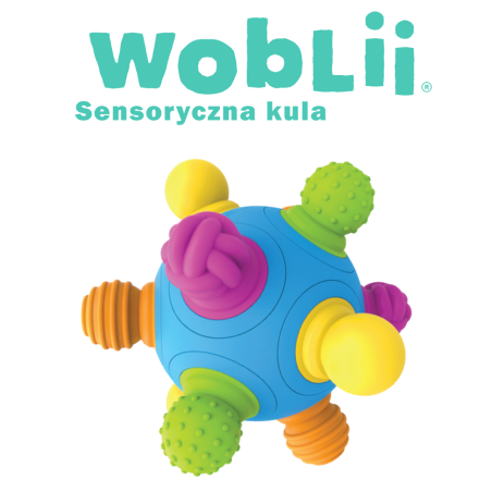 Woblii Kula Sensoryczna – Zabawka do Stymulacji Zmysłów | Integracja Sensoryczna