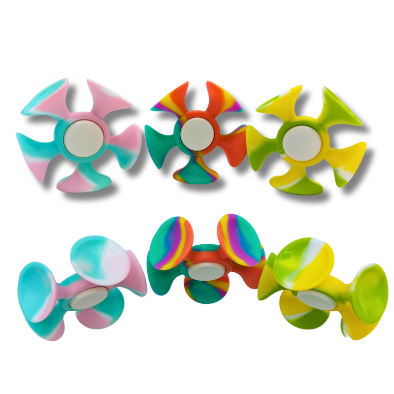 Fidget Spinner Przyssawka 7cm – Narzędzie do Integracji Sensorycznej