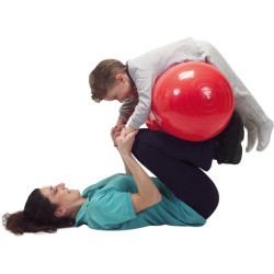 Gymnic Physio Roll piłka fasolka 55x90 cm – ćwiczenia, terapia SI, balans