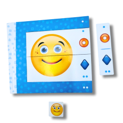 Emotki Kodowanka – Gra o Emocjach dla Dzieci | Terapia SI | Si-iS