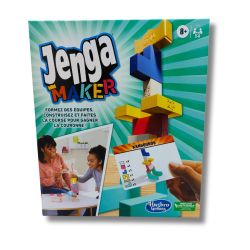 Jenga Maker - Gra Zręcznościowa w Nowej Odsłonie | Gra Drużynowa Dla Dzieci i Dorosłych