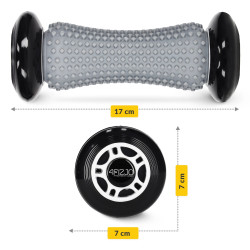 Wałek do Masażu z Wypustkami Spike Roller 17 cm - Skuteczna Regeneracja