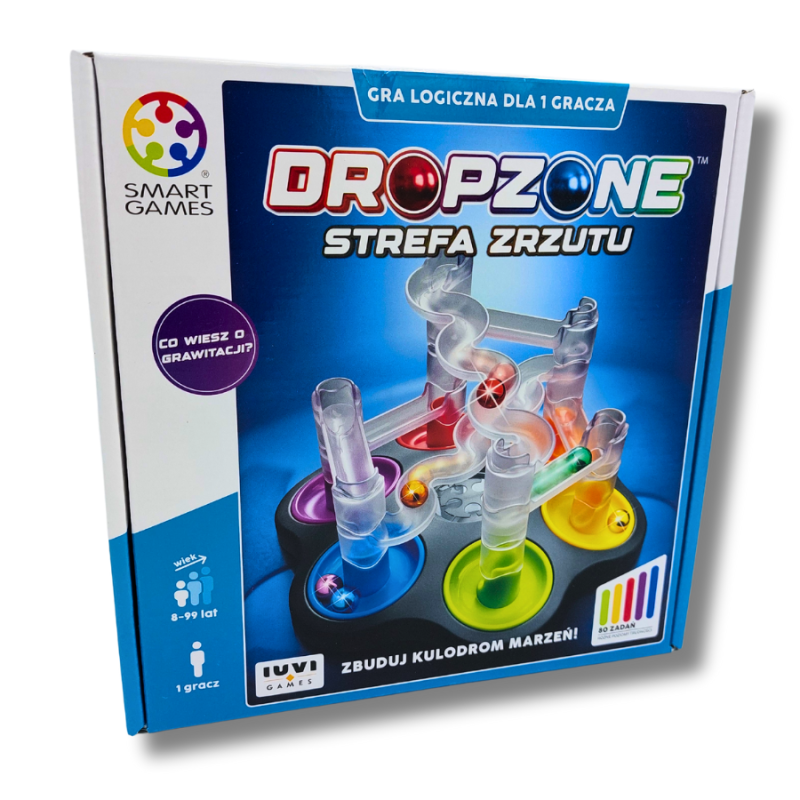 Smart Games Dropzone - Strefa Zrzutu | Gra Logiczna Dla Dzieci i Dorosłych