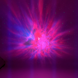 Projektor Laserowy RGB z Pilotem - Stwórz Magiczne Gwiaździste Niebo