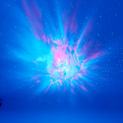 Projektor Laserowy RGB z Pilotem - Stwórz Magiczne Gwiaździste Niebo