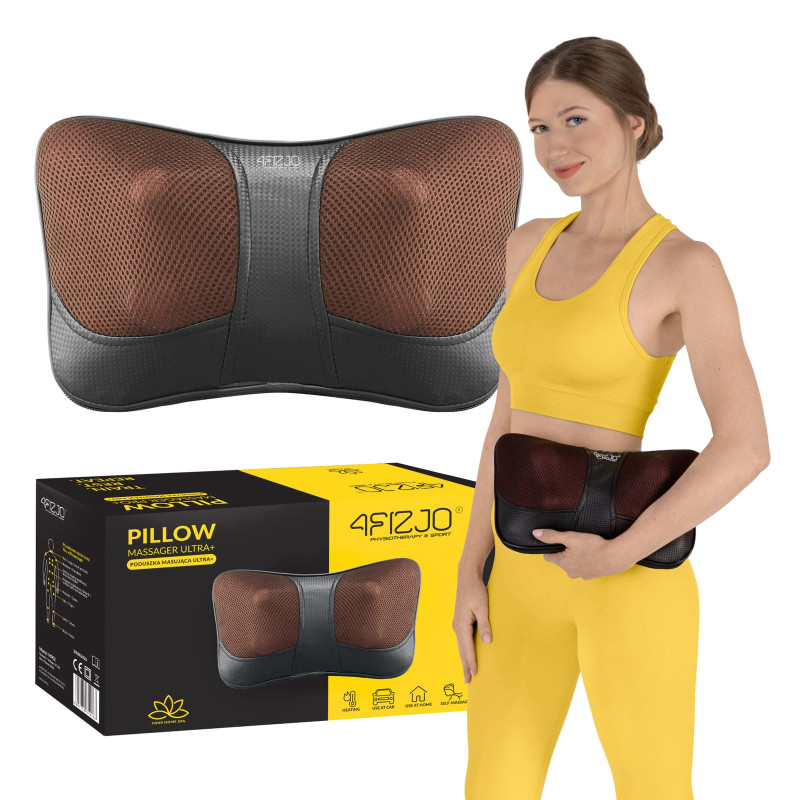 Poduszka Masująca Shiatsu ULTRA+ | Relaks i Terapia w Jednym