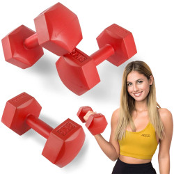 Hantelki bitumiczne 1-5 kg – idealne do ćwiczeń, rehabilitacji i terapii SI