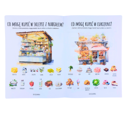 Zeszyt Ćwiczeń "Idziemy na zakupy" 4-8 lat - Nauka Emocji i Zakupów | Emocjolandia