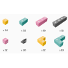 Magnetyczne klocki piankowe TUKI® BUILDER 150 – Kreatywna zabawa