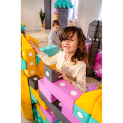 Magnetyczne klocki piankowe TUKI® BUILDER 110 – Kreatywna zabawa