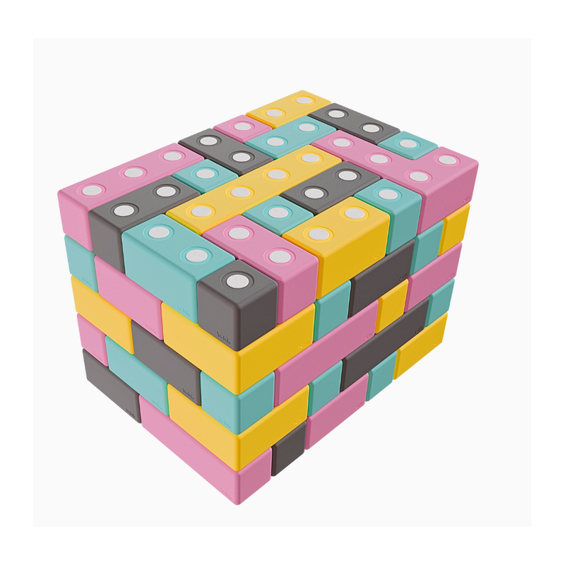 Magnetyczne klocki piankowe TUKI® BUILDER 94 – Kreatywna zabawa