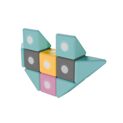 Magnetyczne klocki piankowe TUKI® BUILDER 56 – Kreatywna zabawa