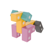 Magnetyczne klocki piankowe TUKI® BUILDER 56 – Kreatywna zabawa