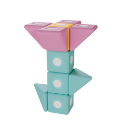 Magnetyczne klocki piankowe TUKI® BUILDER 56 – Kreatywna zabawa