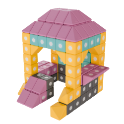 Magnetyczne klocki piankowe TUKI® BUILDER 56 – Kreatywna zabawa