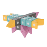Magnetyczne klocki piankowe TUKI® BUILDER 56 – Kreatywna zabawa