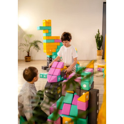 Magnetyczne klocki piankowe TUKI® BUILDER 56 – Kreatywna zabawa