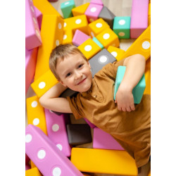 Magnetyczne klocki piankowe TUKI® BUILDER 56 – Kreatywna zabawa