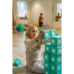 Magnetyczne klocki piankowe TUKI® BUILDER 56 – Kreatywna zabawa