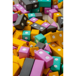 Magnetyczne klocki piankowe TUKI® BUILDER 56 – Kreatywna zabawa