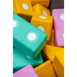 Magnetyczne klocki piankowe TUKI® BUILDER 56 – Kreatywna zabawa