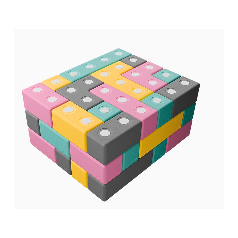 Magnetyczne klocki piankowe TUKI® BUILDER 56 – Kreatywna zabawa