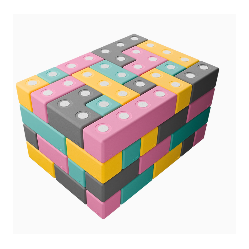 Magnetyczne klocki piankowe TUKI® BUILDER 76 – Kreatywna zabawa