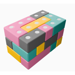 Magnetyczne klocki piankowe TUKI® BUILDER 26 – Kreatywna zabawa