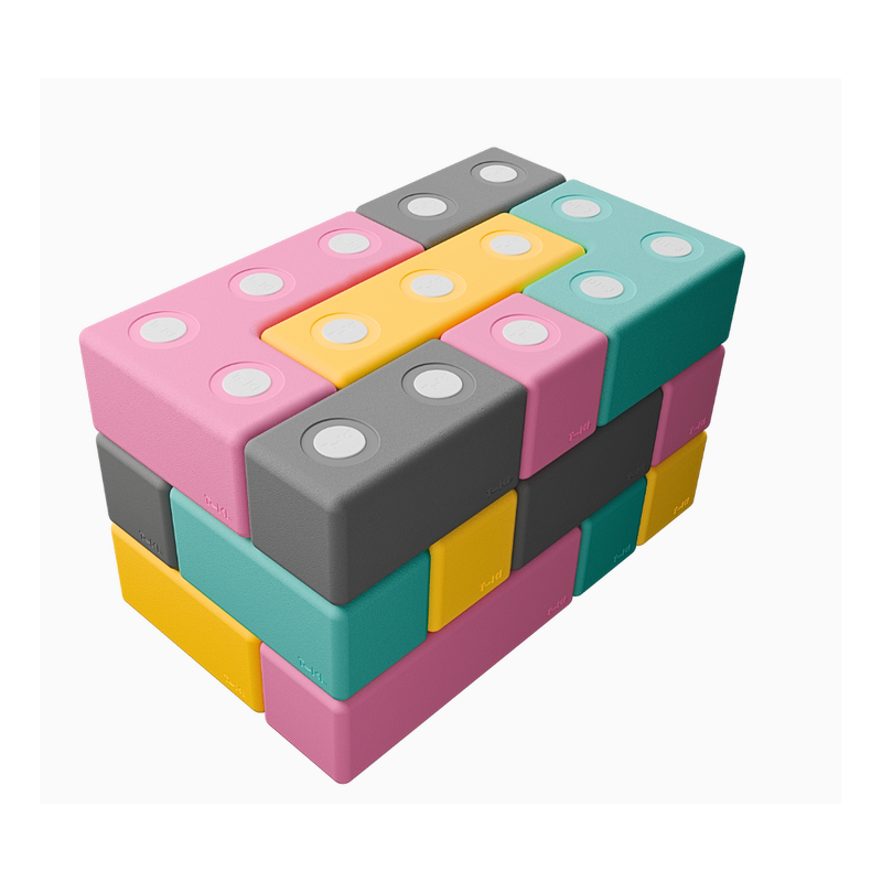 Magnetyczne klocki piankowe TUKI® BUILDER 26 – Kreatywna zabawa