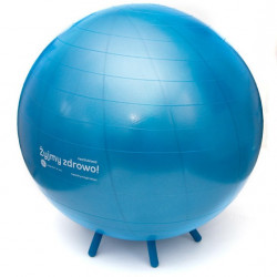 Piłka do siedzenie - 65cm-niebieska