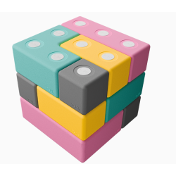 Magnetyczne klocki piankowe TUKI® BUILDER 12 – Kreatywna zabawa