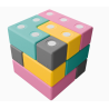 Magnetyczne klocki piankowe TUKI® BUILDER 12 – Kreatywna zabawa