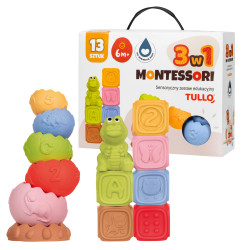 Klocki sensoryczne Montessori – rozwój przez zabawę!
