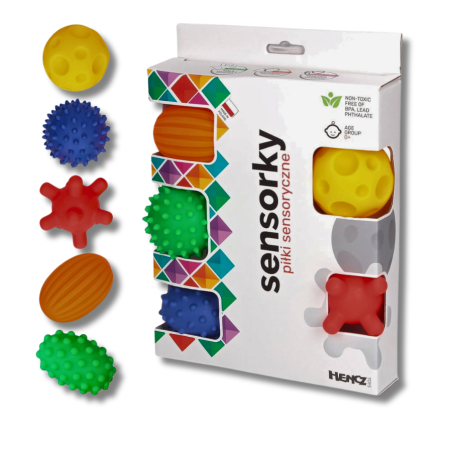 Sensoryczne piłeczki – rozwój motoryki i relaks