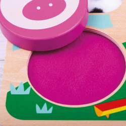 Puzzle Dotknij i Poczuj Farma – Rozwój sensoryczny dzieci
